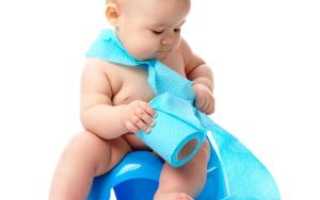 Почему ребенок какает желтой водой