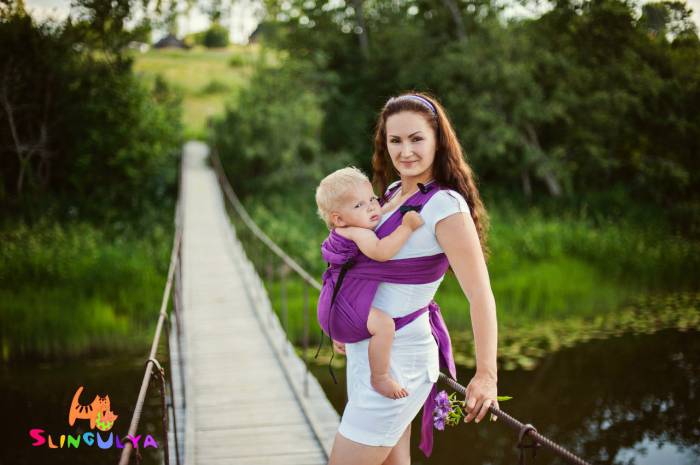 Совсем не тяжело Слинги для новорожденных