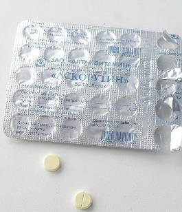 как принимать Аскорутин как пить Аскорутин