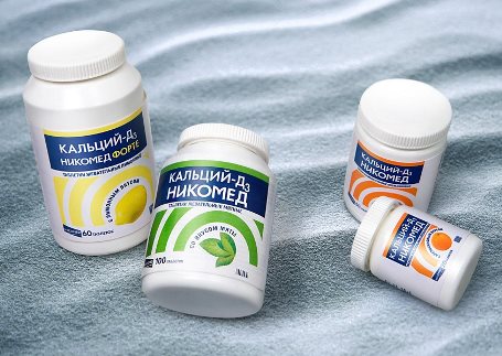 таблетки Кальций Д3 Никомед