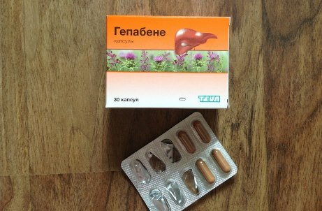 таблетки при холестазе Гепабене