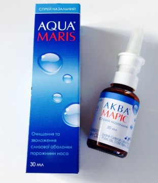 спрей Аквамарис