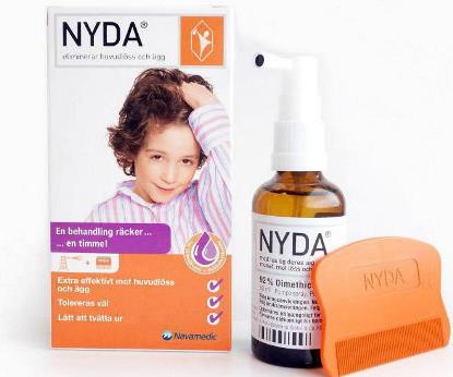 чем лечить вшей и гнид Нюда при педикулезе